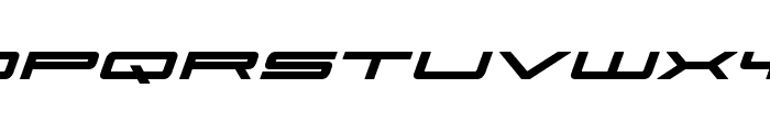 Ultra 911 Bold Italic Font LOWERCASE