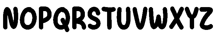 Ultra Cream Font UPPERCASE