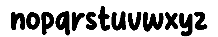 Ultra Cream Font LOWERCASE