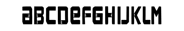 Ultra Force Font UPPERCASE