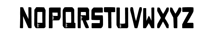 Ultra Force Font LOWERCASE