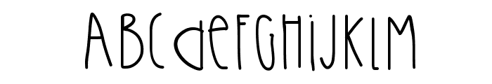 UltraBeams Font LOWERCASE