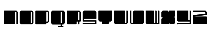 UltraSquared Solid Font LOWERCASE