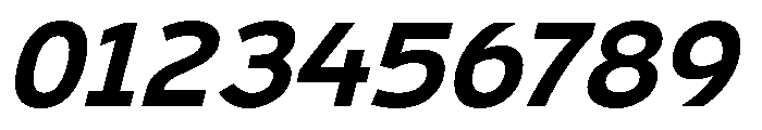 UltraproxiSb-Italic Font OTHER CHARS