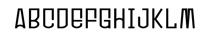 Ultrasonik Font LOWERCASE