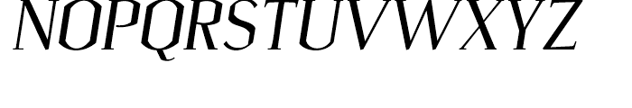Ulian Italic Font UPPERCASE
