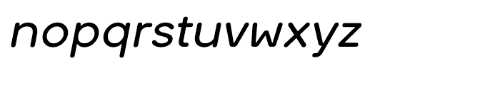 Ultima Italic Font LOWERCASE
