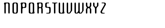 Ultranova Regular Font UPPERCASE