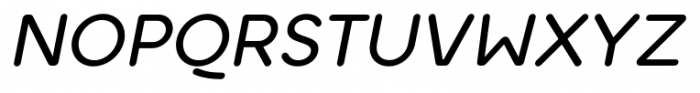 Ultima Italic Font UPPERCASE