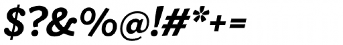 Ulises Bold Italic Font OTHER CHARS