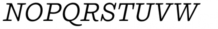 Ulises Book Italic Font UPPERCASE
