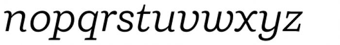 Ulises Book Italic Font LOWERCASE