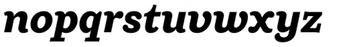 Ulises Extra Bold Italic Font LOWERCASE