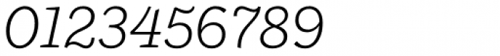 Ulises Light Italic Font OTHER CHARS