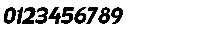 Ultara Italic Font OTHER CHARS