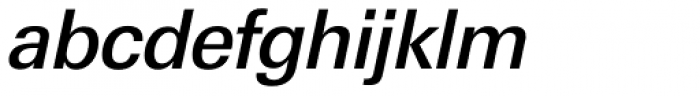 Ultimate Serial Medium Italic Font LOWERCASE