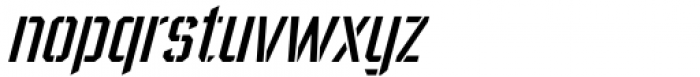 Ultimatum MFV Force Italic Font LOWERCASE