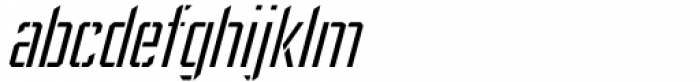 Ultimatum MFV Force Light Italic Font LOWERCASE
