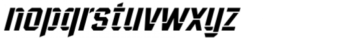 Ultimatum MFV Velocity Bold Italic Font LOWERCASE