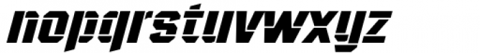 Ultimatum MFV Velocity Heavy Italic Font LOWERCASE