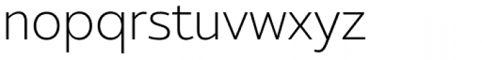 Ultine Cond Light Font LOWERCASE