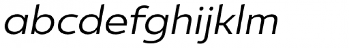 Ultine Ext Regular Italic Font LOWERCASE