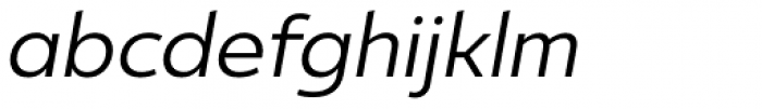 Ultine Norm Regular Italic Font LOWERCASE
