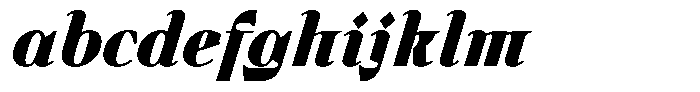 Ultion Black Italic FONT