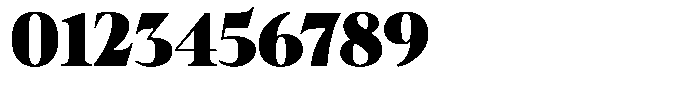 Ultion Black Font OTHER CHARS