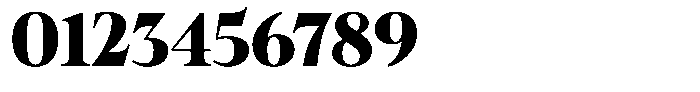 Ultion Extra Bold Font OTHER CHARS