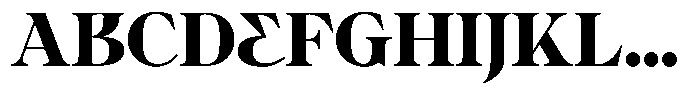 Ultion Extra Bold Font UPPERCASE
