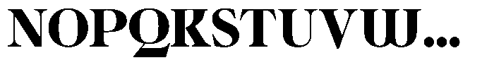 Ultion Extra Bold Font UPPERCASE