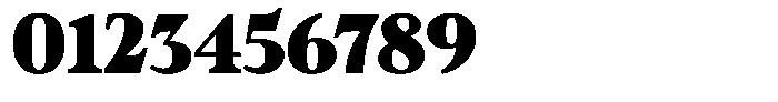 Ultion Text Black Font OTHER CHARS