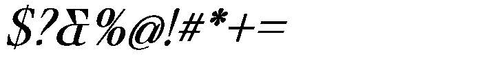 Ultion Variable Italic Italic Font OTHER CHARS