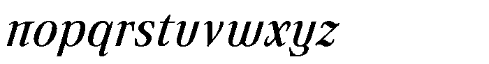 Ultion Variable Italic Italic Font LOWERCASE