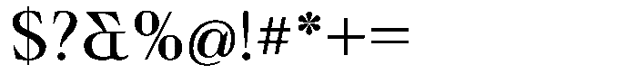 Ultion Variable Regular Font OTHER CHARS
