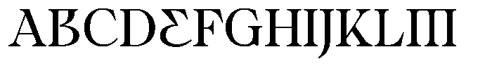 Ultion Variable Regular Font UPPERCASE