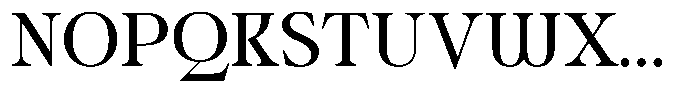 Ultion Variable Regular Font UPPERCASE