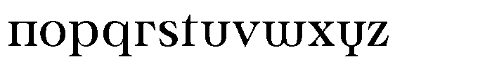 Ultion Variable Regular Font LOWERCASE