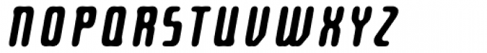 Ultranova Bold Italic Font UPPERCASE