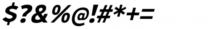 Ultraproxi Bold Italic Font OTHER CHARS