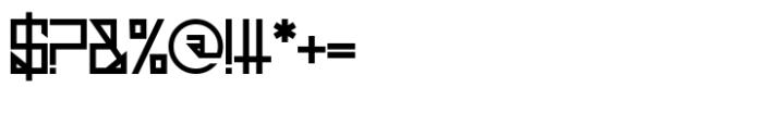 Ultrazeo Bold Font OTHER CHARS