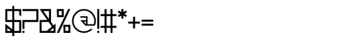 Ultrazeo Regular Font OTHER CHARS