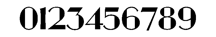 UltraModern Light Font OTHER CHARS