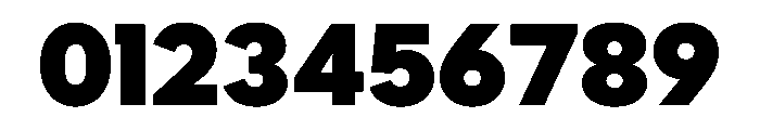 Ultramega Black Font OTHER CHARS