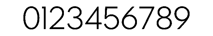 Ultramega Light Font OTHER CHARS
