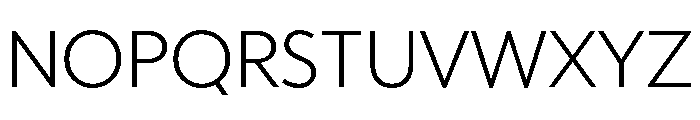 Ultramega Light Font UPPERCASE