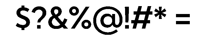 Ultramega Medium Font OTHER CHARS