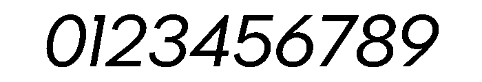 Ultramega RegularOblique Font OTHER CHARS