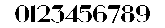 Ultra Modern Light Font OTHER CHARS
